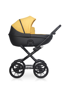 Коляска универсальная 2 в 1 Riko basic PACCO Classic 08 Yellow (желтый-черный)
