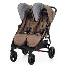 Прогулочная коляска для двойни Valco baby Slim Twin Tailormade , Cappuccino