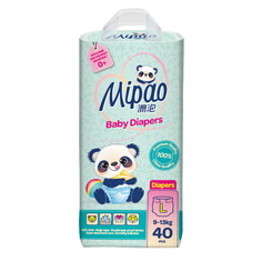 Подгузники Mipao МИПАО детские L ( 9-13 кг) 40 шт