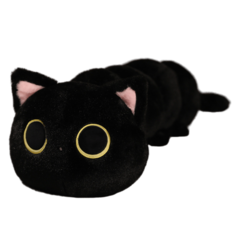 Мягкая игрушка Plush Story Котогусеница черная 50 см