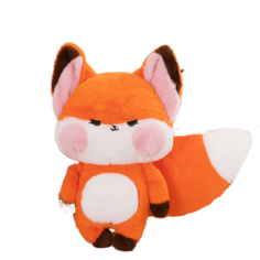 Мягкая игрушка Лиса Кицунэ Геншин Импакт Genshin Impact оранжевая Plush Story