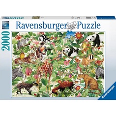 Пазл Ravensburger 2000 Джунгли, 16824