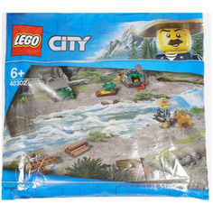 Конструктор LEGO City 40302 Приключение на реке polybag , 85 дет.