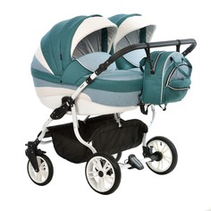 Коляска для двойни 2в1 Indigo INDIGO DUO 08 , малахит