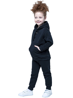 Костюм спортивный детский NIKASTYLE 7т10623, черный, 104