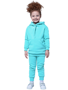 Костюм спортивный детский NIKASTYLE 7т10623, бирюзовый, 104