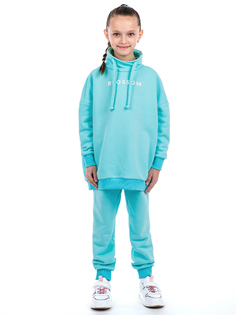 Костюм спортивный детский NIKASTYLE 7т11023, бирюзовый, 110