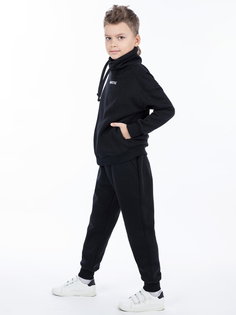 Костюм спортивный детский NIKASTYLE 7т11123, черный, 110