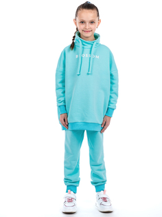 Костюм спортивный NIKASTYLE 7т11223, бирюзовый, 152