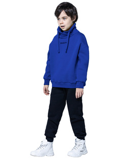 Костюм спортивный NIKASTYLE 7т11323, ультрамарин/черный, 134