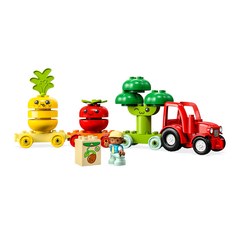 Конструктор LEGO ЛЕГО Duplo 10982 Фруктово-овощной трактор