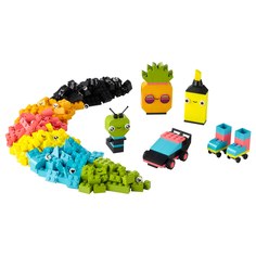 Конструктор LEGO ЛЕГО Classic 11027 Креативное неоновое веселье