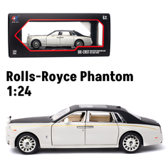 Машинка CHE ZHI Rolls Royce Phantom 1:24 коллекционная железная, CZ116w