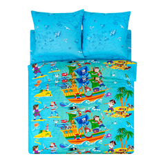 Детский комплект постельного белья бязь АРТПОСТЕЛЬ Морской бой арт 112 1,5-спальный АРТПОСТЕЛЬка