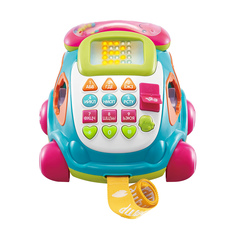 Интерактивная игрушка Ауби фишер прайс fisher price белый; голубой