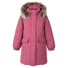 Пальто детское KERRY LENNA, 6010-бордовый со светоотражающим рисунком, 116