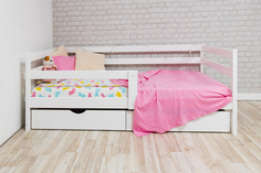 Кровать детская Софа 160х80, цвет белый Comfy Meb