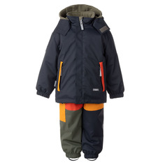 Комплект верхней одежды детский KERRY DACO, 950-мокрый асфальт, 116