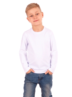 Лонгслив детский Апрель 1ПДД842804, белый, 128