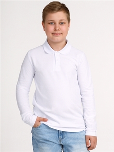 Поло детское Апрель 1ПДПД2290090, белый, 158