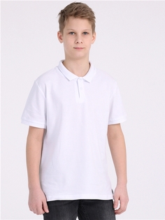 Поло детское Апрель 1ПДПК4227090, белый, 158