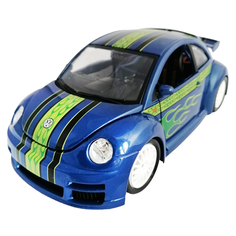 Коллекционная модель автомобиля Bburago Volkswagen New Beetle Cup, масштаб 1:18, 18-12058