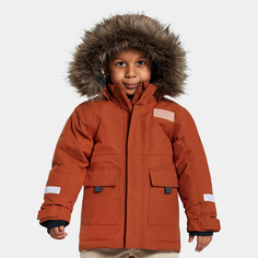 Парка детская Didriksons POLARBJORNEN GRANELITO PARKA, 499-глиняно-коричневый, 110