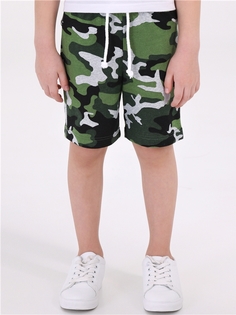 Шорты детские Апрель 1ПШК3229006н, камуфляж патруль, 98