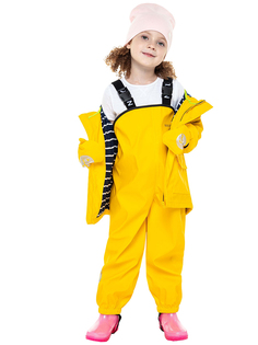 Полукомбинезон детский NIKASTYLE 3л2722, желтый, 110
