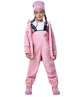 Полукомбинезон детский NIKASTYLE 3л2722, пудровый, 104