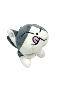 Мягкая игрушка Plush Story брелок, котенок чи облизывается 10 см.