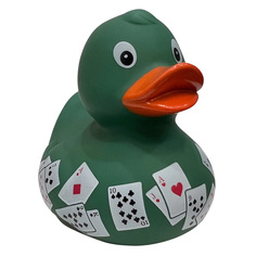 Игрушка для ванны Funny Ducks, сувенир Покер уточка, 1318