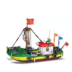 Конструктор Woma Лодка Желтое море