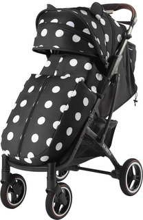 Прогулочная коляска Yoya Dearest 818 Plus Super Wheels 2023 Premium Black Micky с сумкой