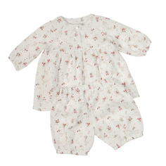Комплект одежды детский Сонный гномик Сакура, белый, 92