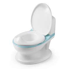 Горшок унитаз детский для мальчиков и девочек Kidwick Hippo, голубой
