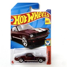 Машинка Hot Wheels (Хот Вилс) 192/250 65 Mustang 2+2 Fastbak, HCX81-R521
