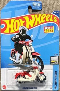 Машинка Hot Wheels Хот Вилс 169250 HONDA SUPER CUB, HCX21-R521
