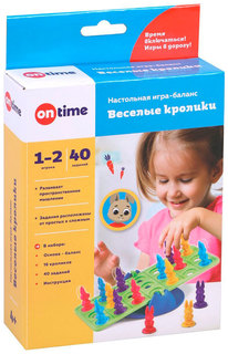 Настольная игра-баланс On time Веселые кролики 45085