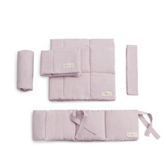 Комплект постельного белья Happy Baby для новорожденных, 5 предметов, розовый