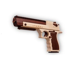 Конструктор T.A.R.G. сборная деревянная модель Пистолет DESERT EAGLE TARG