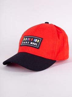 Бейсболка детская Yo! CZD-0641G, Красный, 52-54