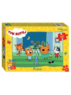 Пазл Три кота. Звездное небо, 60 деталей Step Puzzle