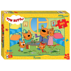 Мозаика puzzle 260 Три кота new 2 АО СТС