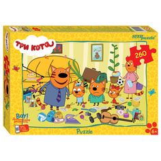 Мозаика puzzle 260 Три кота new 3 АО СТС