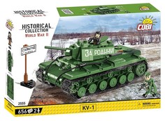 Конструктор COBI Советский танк КВ-1, 656 детали