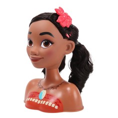 Игровой набор Disney Princess кукла-манекен Моана для создания причесок 87435