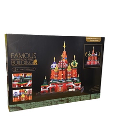 Конструктор FAMOUS BUILDING Собор Василия Блаженного 10961 2894 дет