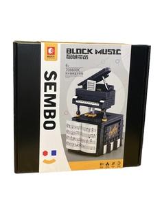 Конструктор 2 в 1 SEMBO BLOCK 708600C Колонка Bluetooth «Рояль», 246 дет