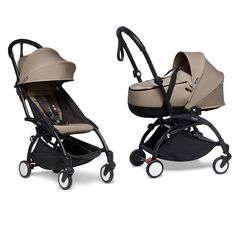 Коляска 2 в 1 Babyzen YOYO2 Bassinet Taupe рама черная